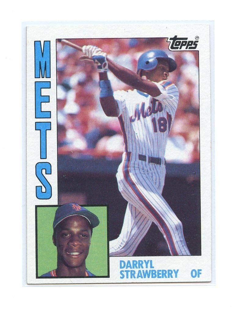 Amazon.com: 1984 Topps #182 Darryl Strawberry New York Mets Rookie